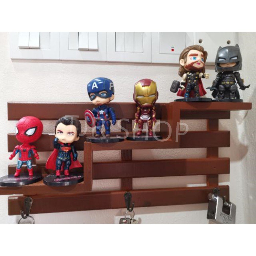 Marvel Avengers โมเดล ตัวละคร มี 6 แบบของขวัญ วันเกิดเด็ก ของตกแต่ง บ้าน โมเดล ของสะสม – สุ่ม 1 ชิ้น ไม่ซ้ำ - Image 9