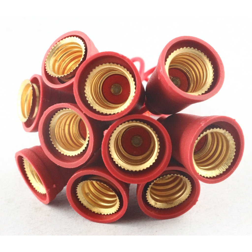 RC ขั้วห้อย พลาสติก เกลียว E12 พร้อมสาย 6CM 4A 250V สำหรับประกอบ หลอด เพื่อตกแต่ง สถานที่ต่างๆ ขั้วหลอด - Image 2