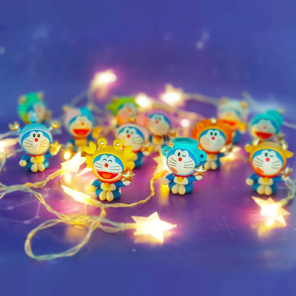 ของสะสม ใหม่ล่าสุด (เซ็ต 12 ชิ้น) ของขวัญ โมเดล การ์ตูน โดเรมอน 12 ราศี - Image 7