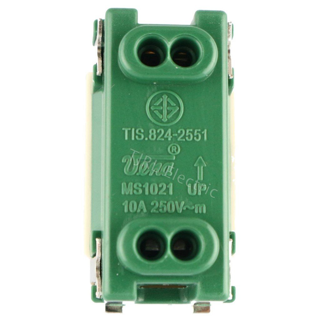 แพ็ค 20 ชิ้น) Vena สวิตส์เมจิ ฝัง รุ่นเก่า 10A 250V ใช้ควบคุมการเปิด-ปิดไฟฟ้า รองรับสายไฟ 1.0-2.5 ตร.มม. - Image 4