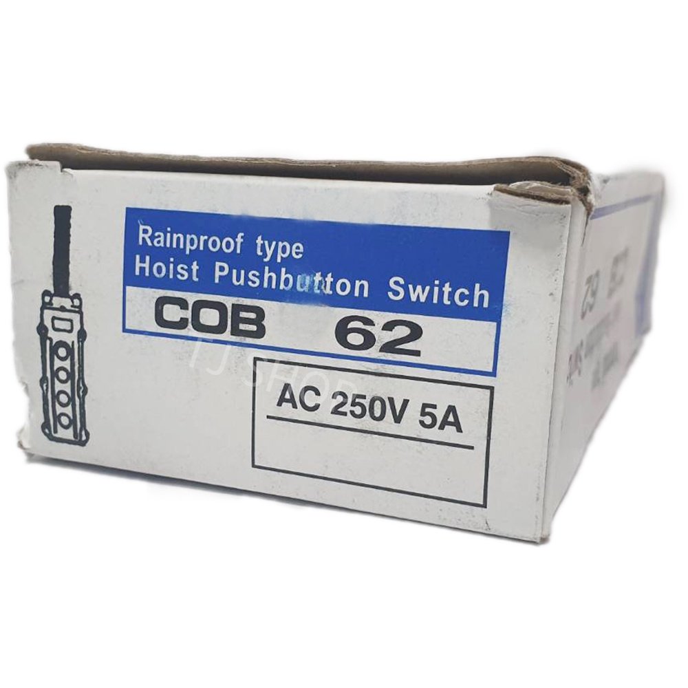 PTEN สวิตช์เครน และสวิทช์รอกไฟฟ้า 4 ปุ่ม ผ่านเมกเนติก 5A 250V , 2A 500V รุ่น COB-62 กันน้ำ IP44 - Image 8