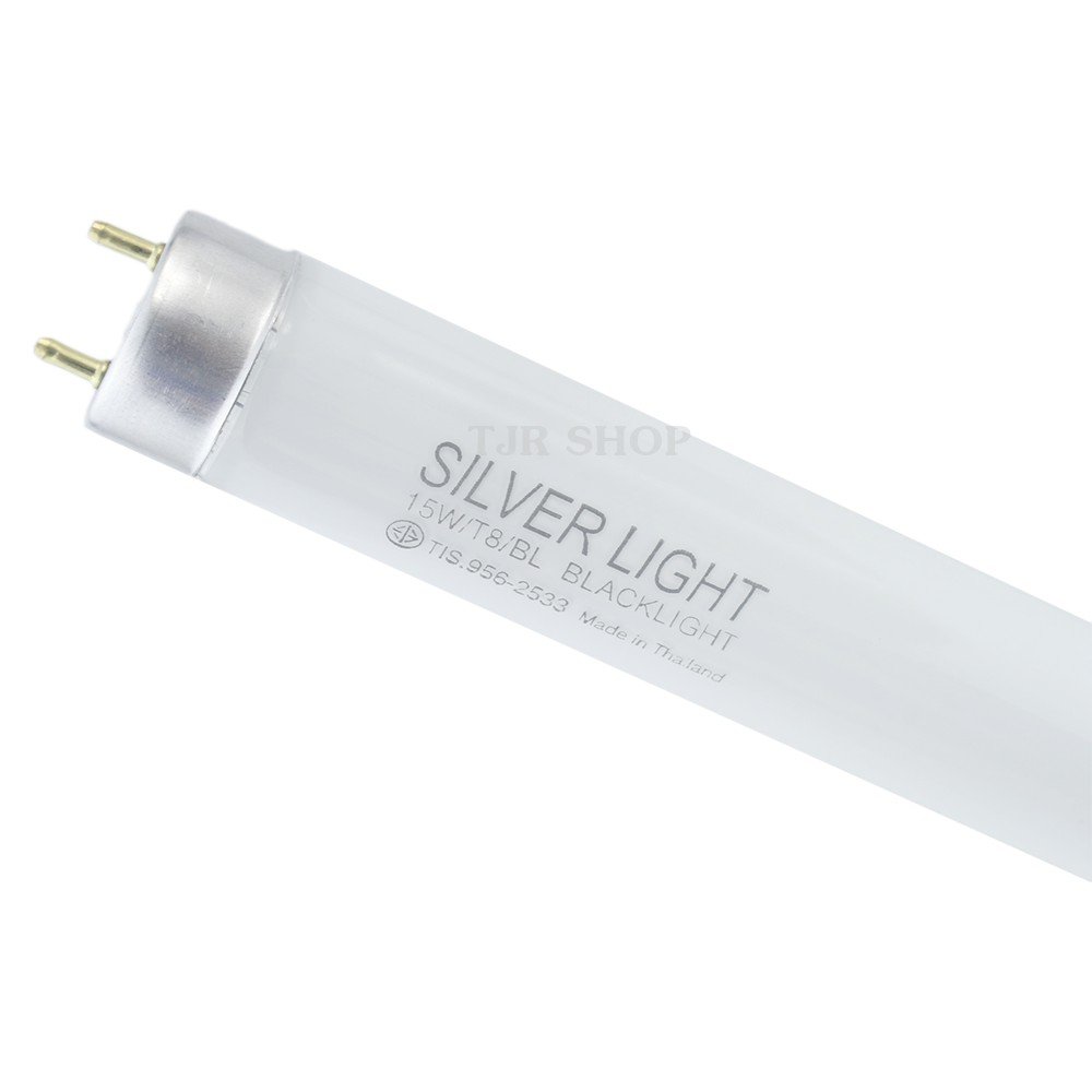 Silver Light หลอดนีออนแบล็คไลท์ T8 15W 12V ยาว 45 ซม. หลอดดักยุง หลอดล่อแมลง Black Light Blue 1 ชิ้น - Image 4