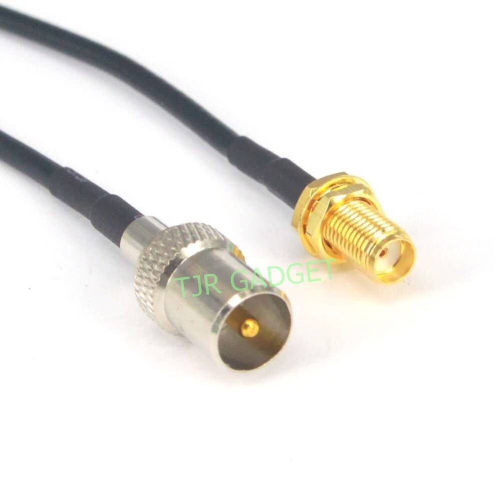 แพ็ค 2 ชิ้น) TJR แจ็คเหล็ก ตัวผู้ เสียบทีวี เสาอากาศ ทีวี สำหรับ สาย RG6 3C/5C แจ๊ค ตัวผู้ กลมเหล็ก - Image 4