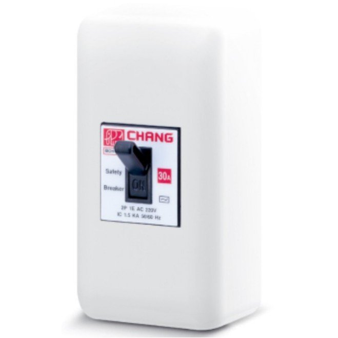 Chang มินิเบรกเกอร์ 2P 10A 15A 20A 30A 220V Safety Breaker , กล่องเบรกเกอร์ติดลอยช้าง - Image 6