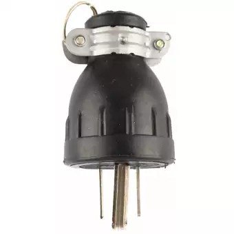 แพ็ค 24 ชิ้น) ML ปลั๊กยางตัวผู้ 3 ขา 16A 250V ทองเหลือง ทนทาน สำหรับเครื่องใช้ไฟฟ้าในบ้าน - Image 3