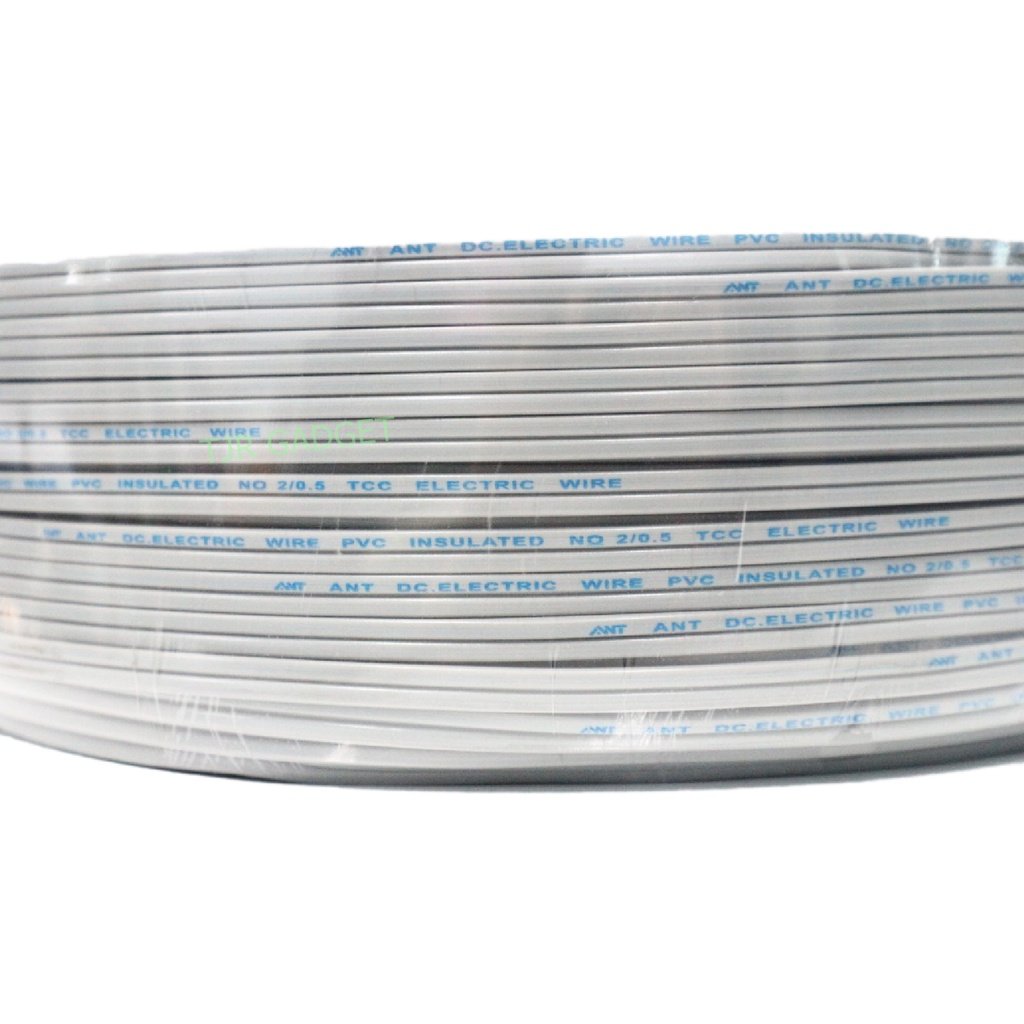 30 เมตร) ANT สายไฟอ่อน Speaker Wire DC 2*0.5 Sqmm สายไฟแรงดันต่ำ เดินลอย สายเครื่องใช้ไฟฟ้า หลอด ทีวี - Image 2