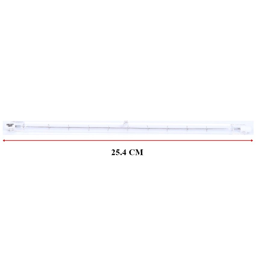 Veto / National (ยกกล่อง 10 ดวง ถูกกว่า) หลอดไฟ ไอโอดีน 1000W / 1500W 220V แบบตรง ขั้ว R7S – 10 ดวง Veto 1000W - Image 6