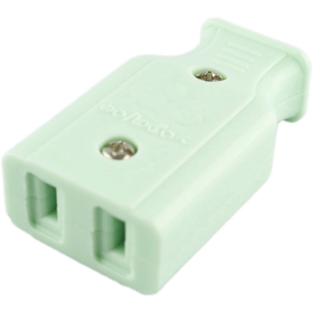 1 โหล) NANAL ปลั๊กตัวเมีย 2 ขาแบน ทองเหลือง คละสี 16A 250V ทองเหลืองแท้ - Image 8