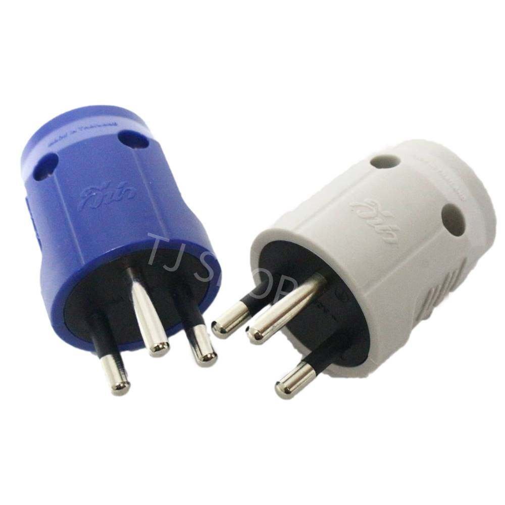 VENA PP1633 ปลั๊กตัวผู้ 3 ขากลม มีกราวด์ 16A 250V มอก. คละสี/สุ่มสี – 3 ขากลม - Image 4