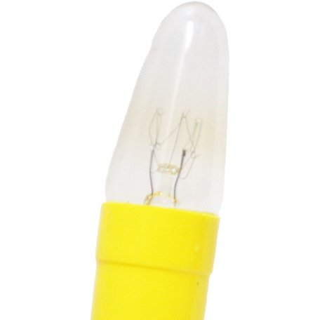 Zeazon (แพ็ค 2 ชิ้น) หลอดเทียน สั้น สีเหลือง ขนาด 15W ขั้วเขี้ยว B15 สำหรับ ศาลเจ้า หิ้งพระ - Image 5