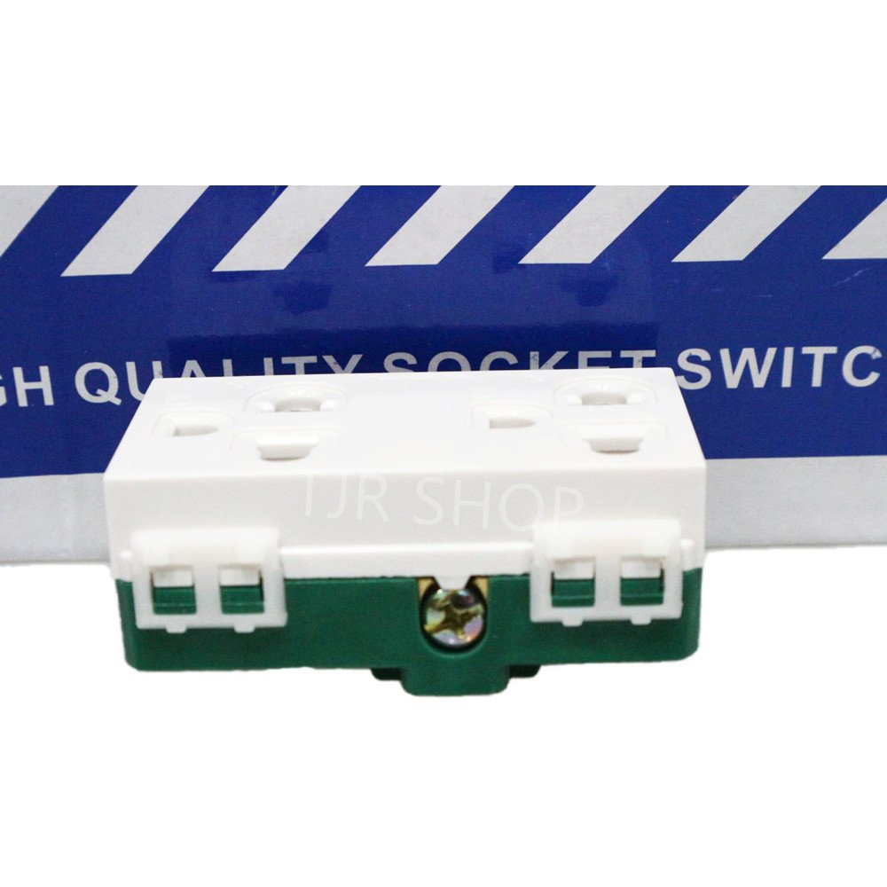 ปลั๊กกราวด์คู่ CKC รองรับปลั๊กทุกชนิด 16A 250V มีระบบกราวด์ ปลอดภัย ไม่ต้องบัดกรี เหมาะสำหรับ งานติดตั้งระบบไฟฟ้า - Image 5