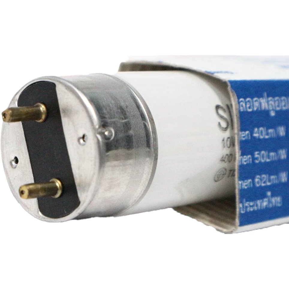 Silver Light หลอดนีออน T8 10W ยาว 34 ซม.(รวมเข็ม) แสง Day Light รุ่น Eco - Image 3