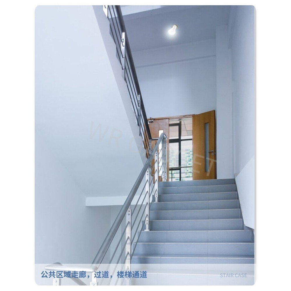 หลอดไฟ LED Light Sensor 12W ขั้ว E27 เปิดปิดอัตโนมัติ แสงขาว 6500K ประหยัดไฟ ใช้หน้าบ้าน โถงบันได โรงรถ – ธรรมดา 13W - Image 9