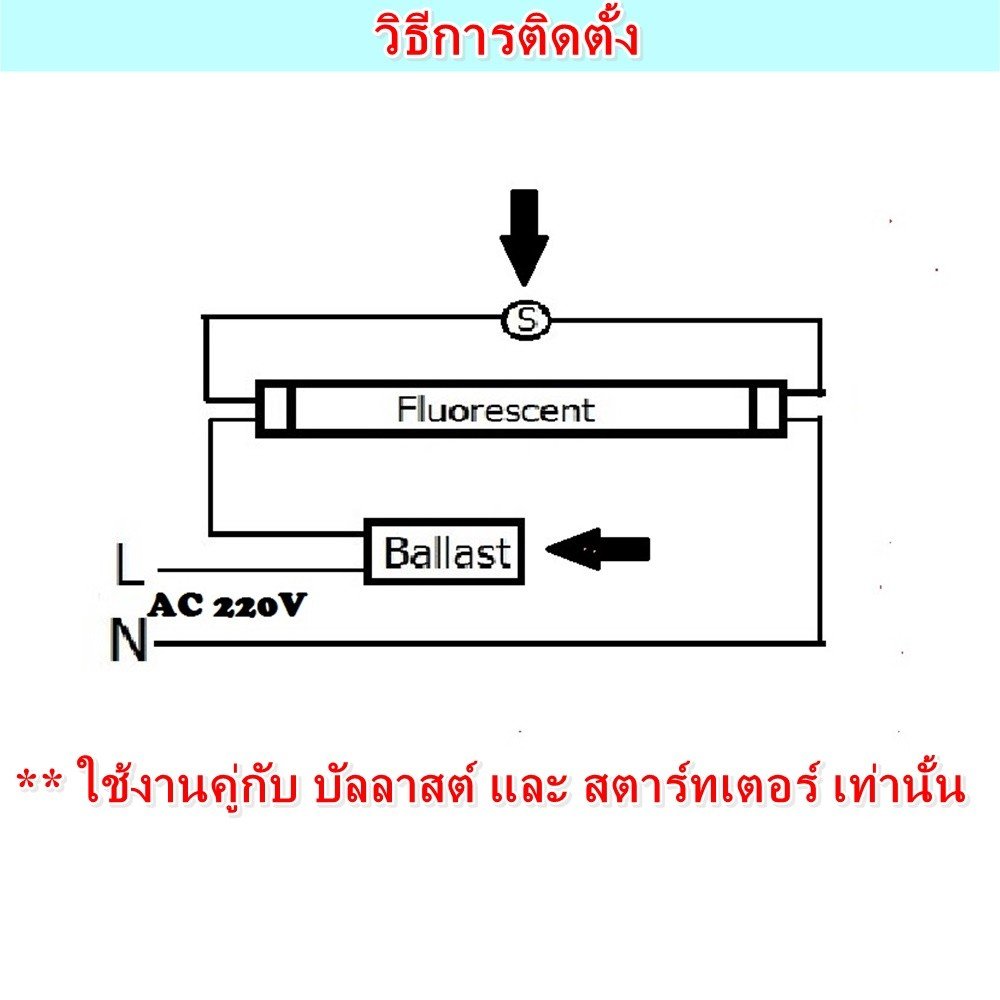 Silver Light หลอดนีออน T8 10W ยาว 34 ซม.(รวมเข็ม) แสง Day Light รุ่น Eco - Image 7