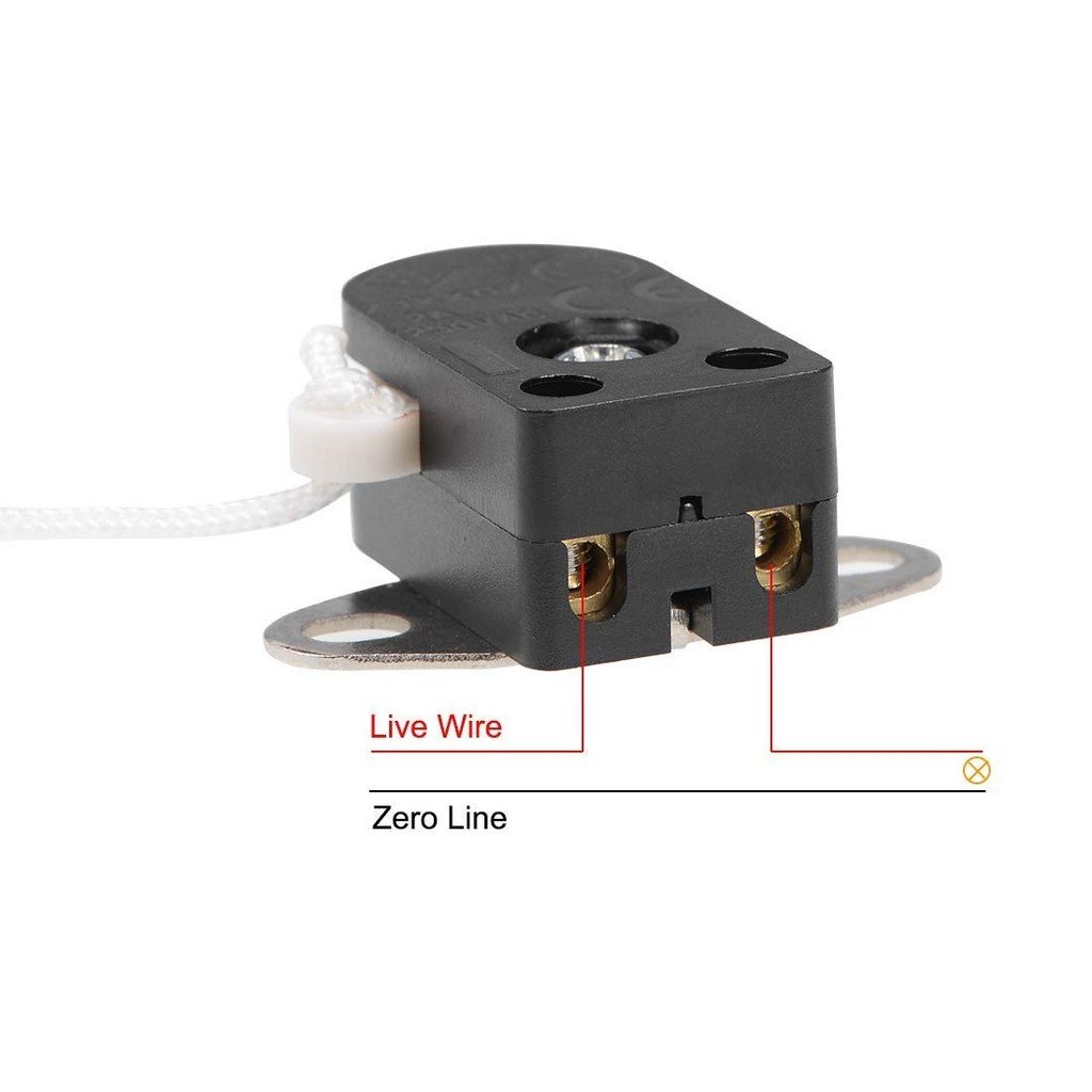 เลือกแบบ + สวิตช์กระตุก ไมโครสวิตช์พร้อมเชือกดึง 2A 250V~3A ยาว 2.8 เมตร สำหรับเครื่องใช้ไฟฟ้า อุปกรณ์ไฟฟ้า – พร้อมเต๋าหนีบ - Image 7