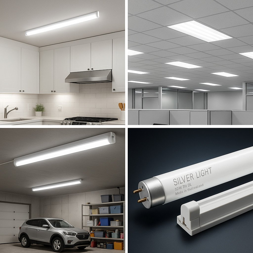 Silver Light หลอดนีออน T8 10W ยาว 34 ซม.(รวมเข็ม) แสง Day Light รุ่น Eco - Image 8