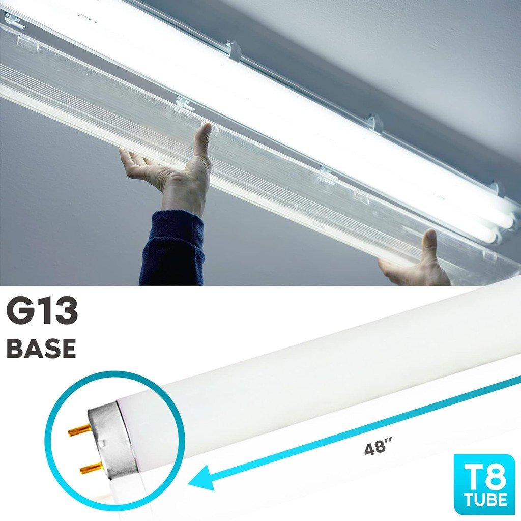 หลอดไฟ T8 Sylvania รุ่น Standard Daylight 18W แสงธรรมชาติ คมชัด ปลอดภัยและประหยัดพลังงาน แสงสีขาวเย็น 6500K - Image 2