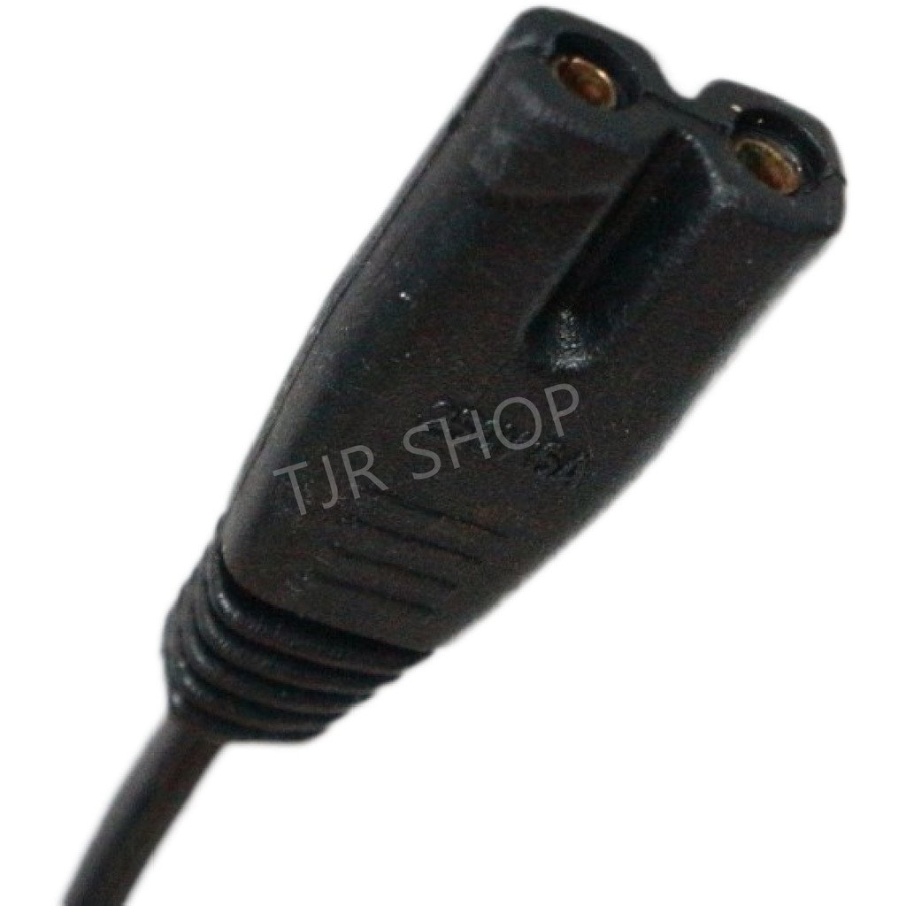 PK สาย วิทยุ 2 รู ยาว 1.2 เมตร พร้อม ปลั๊กเสียบ 2 ขา3A 250V สายไฟ AC สาย ปริ้นเตอร์ - Image 2