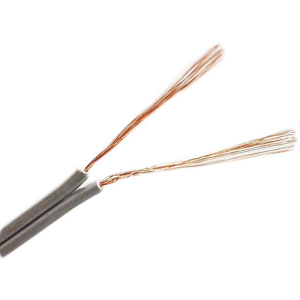 สายไฟอ่อน DC 2x0.5 Sqmm. ANT CABLES สายคู่สีเทา ยาว 100 เมตรเต็ม 300V สายไฟ DC 12V/24V สายสัญญาณ งาน DIY - Image 3