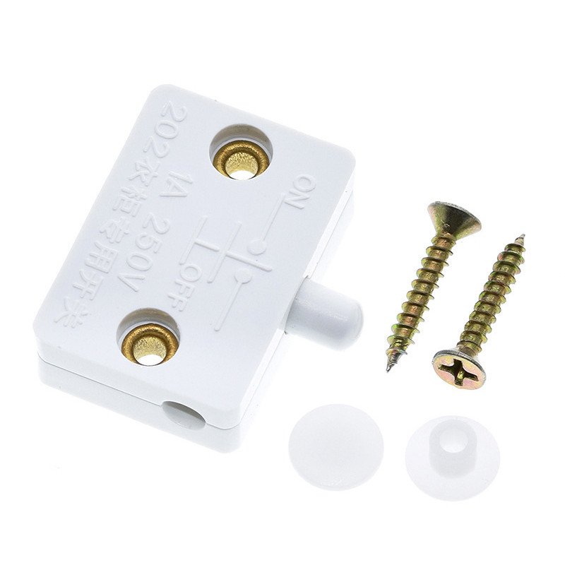 สวิตช์ประตูอัตโนมัติ เปิด-ปิดไฟ 1A 250V | สวิตช์ตู้ไฟ ตู้แช่ ตู้โชว์ | Door Switch งานไฟฟ้า - Image 3