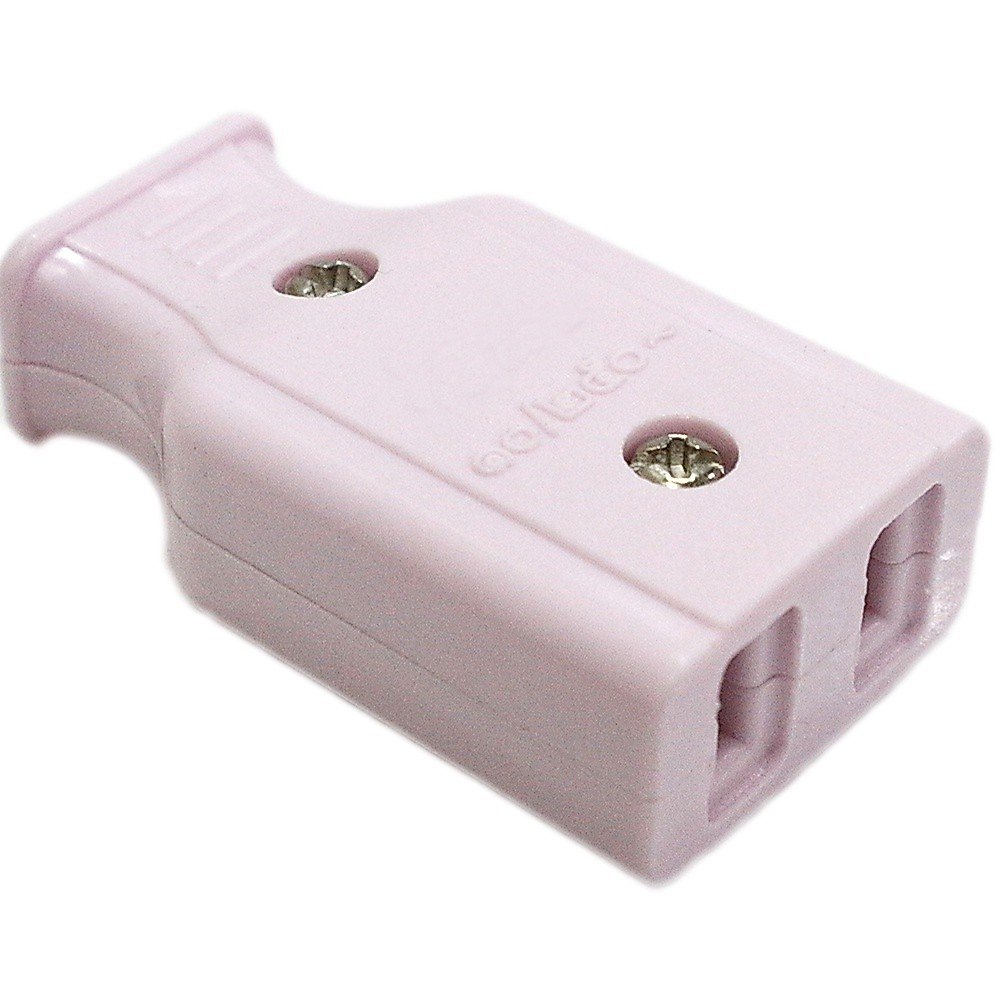 1 โหล) NANAL ปลั๊กตัวเมีย 2 ขาแบน ทองเหลือง คละสี 16A 250V ทองเหลืองแท้ - Image 7