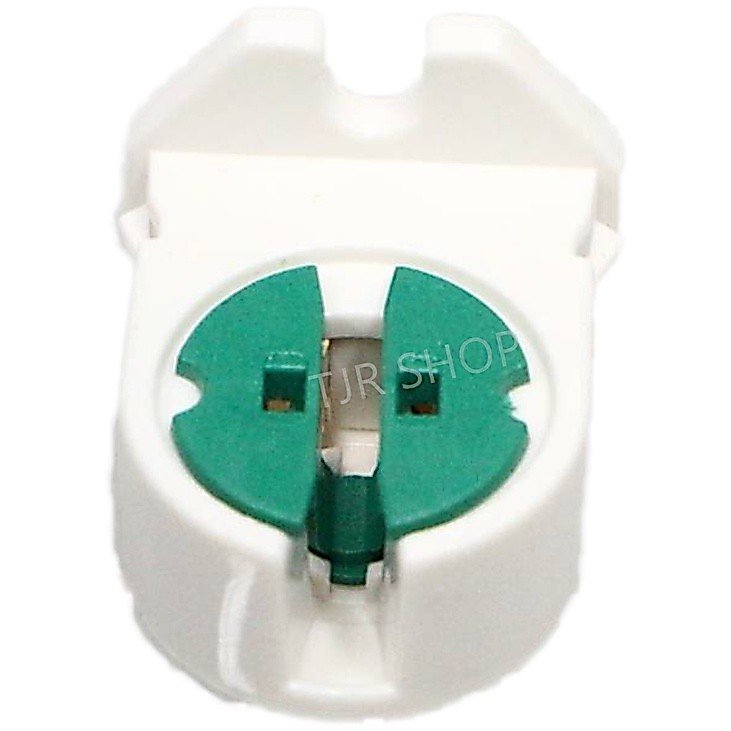 PNC ขั้วรับหลอด ขานีออน สำหรับหลอด T5 2A 250V เยอร์มัน ทรงเตี้ย สีเขียว - Image 4