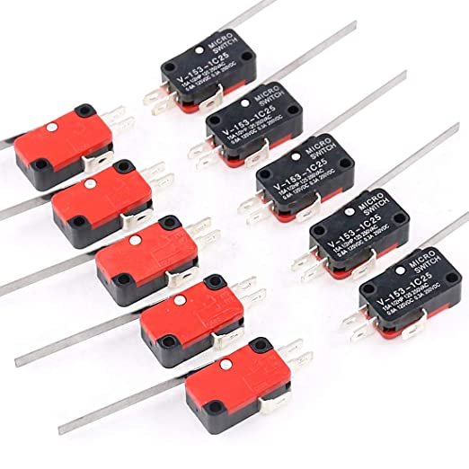 Micro Limit Switch สวิตซ์ก้านโยก แบบก้านยาว 15A 125V/250V สำหรับ อุปกรณ์เครื่องใช้ในบ้าน - Image 5