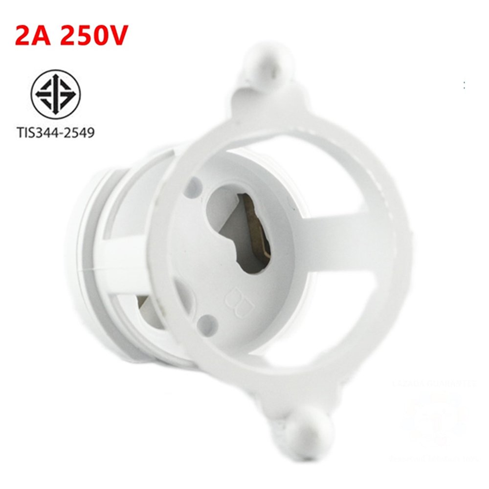 ANB ขั้วรับหลอดนีออน T8 G13 2A 250V ขั้วหลอดยาว ขานีออน ขั้วสปริง ขั้วบิดล็อค เลือกทรงได้ 4 แบบ มีมอก. – ตะกร้อ