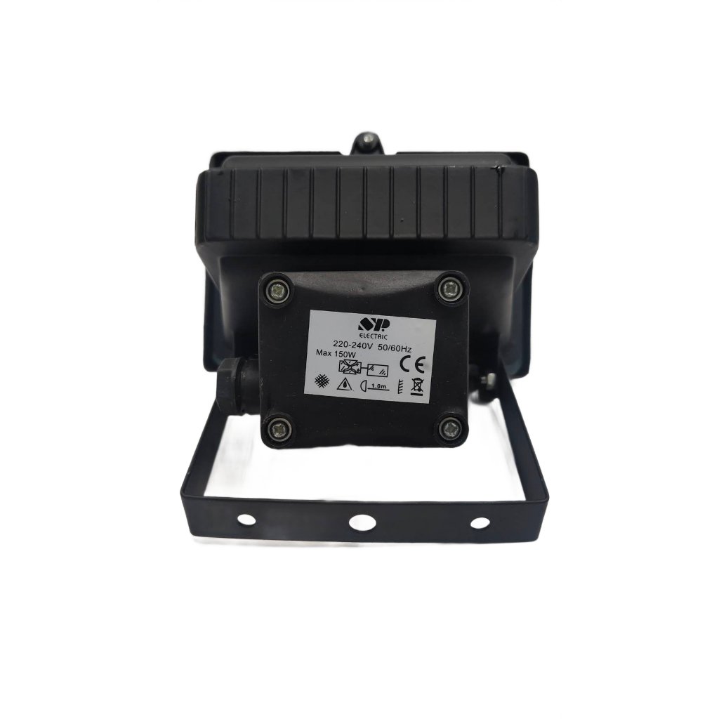 สปอร์ตไลท์ฮาโลเจน 150W 220V โคมไฟส่องสว่างกลางแจ้ง โคมเหล็ก แสงแรง ใช้ไฟบ้าน - Image 5