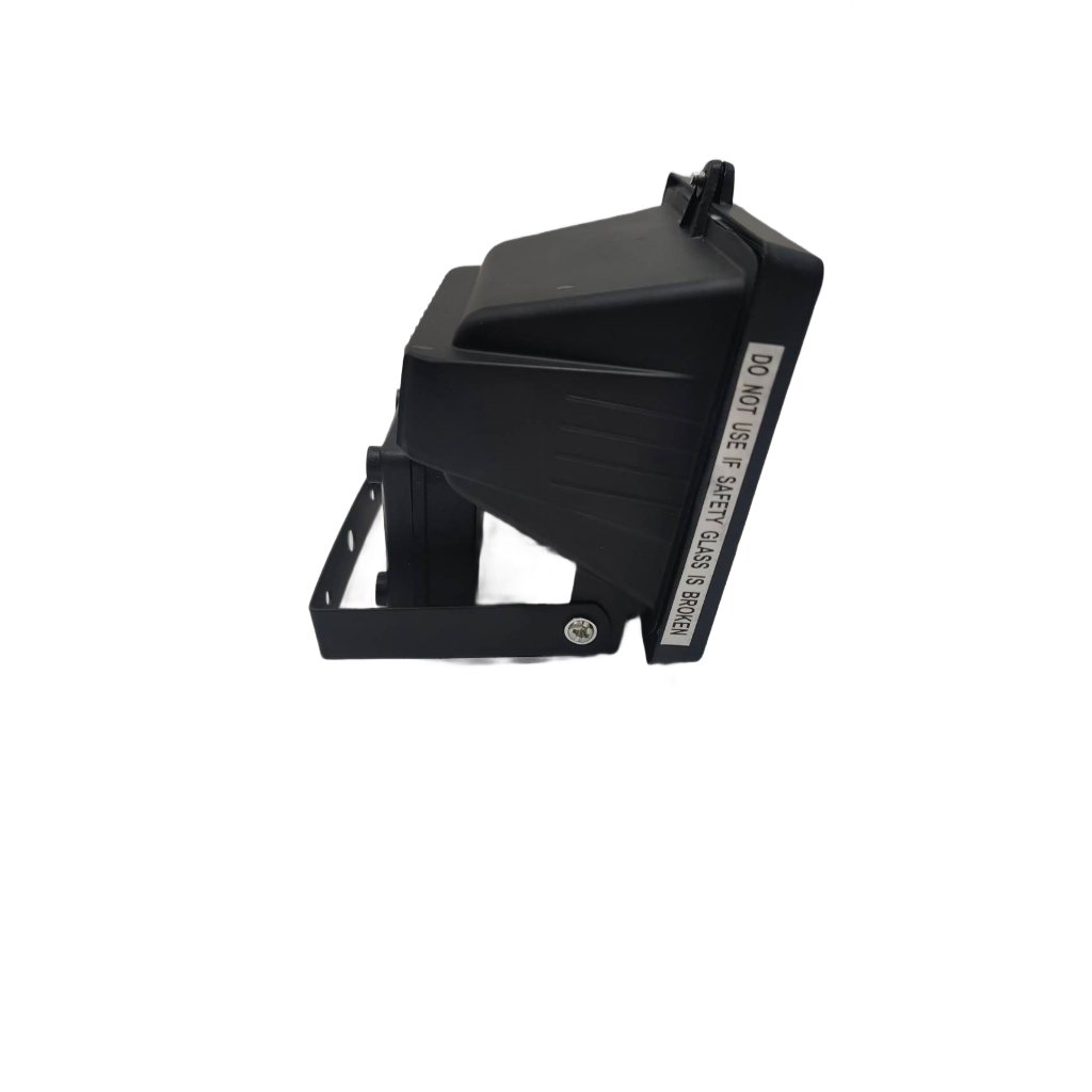 สปอร์ตไลท์ฮาโลเจน 150W 220V โคมไฟส่องสว่างกลางแจ้ง โคมเหล็ก แสงแรง ใช้ไฟบ้าน - Image 2